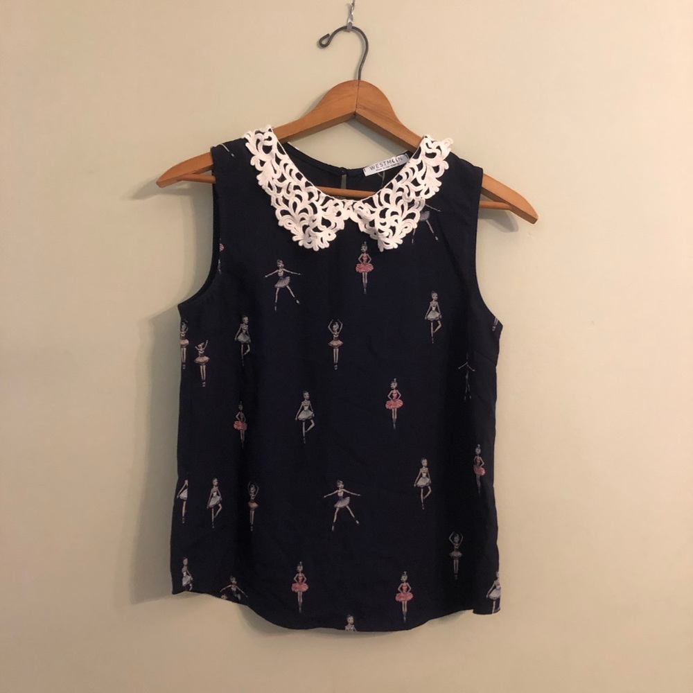 West Moon ballerina blouse